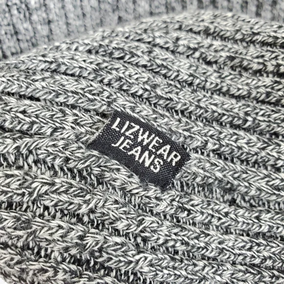 LIZ CLAIBORNE LIZWEAR JEANS COTTON RIBBED SWEATER - Picture 5 of 5